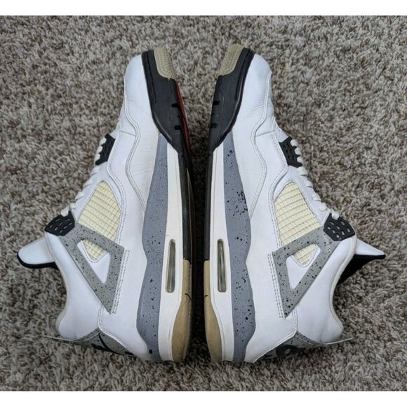 Nike Air Jordan 4 Retro OG White Cement 2016 Mens 13 Sneakers Shoes Basketball main image 9